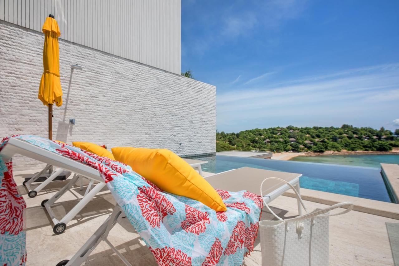 Beachside Villa - B18 - At Bayside Luxury Villas Samrong Bay Beach, 4 Bed 5 Bath, Sea & Sunset Views, Only 200M Walk To The Beach Choeng Mon Exterior foto