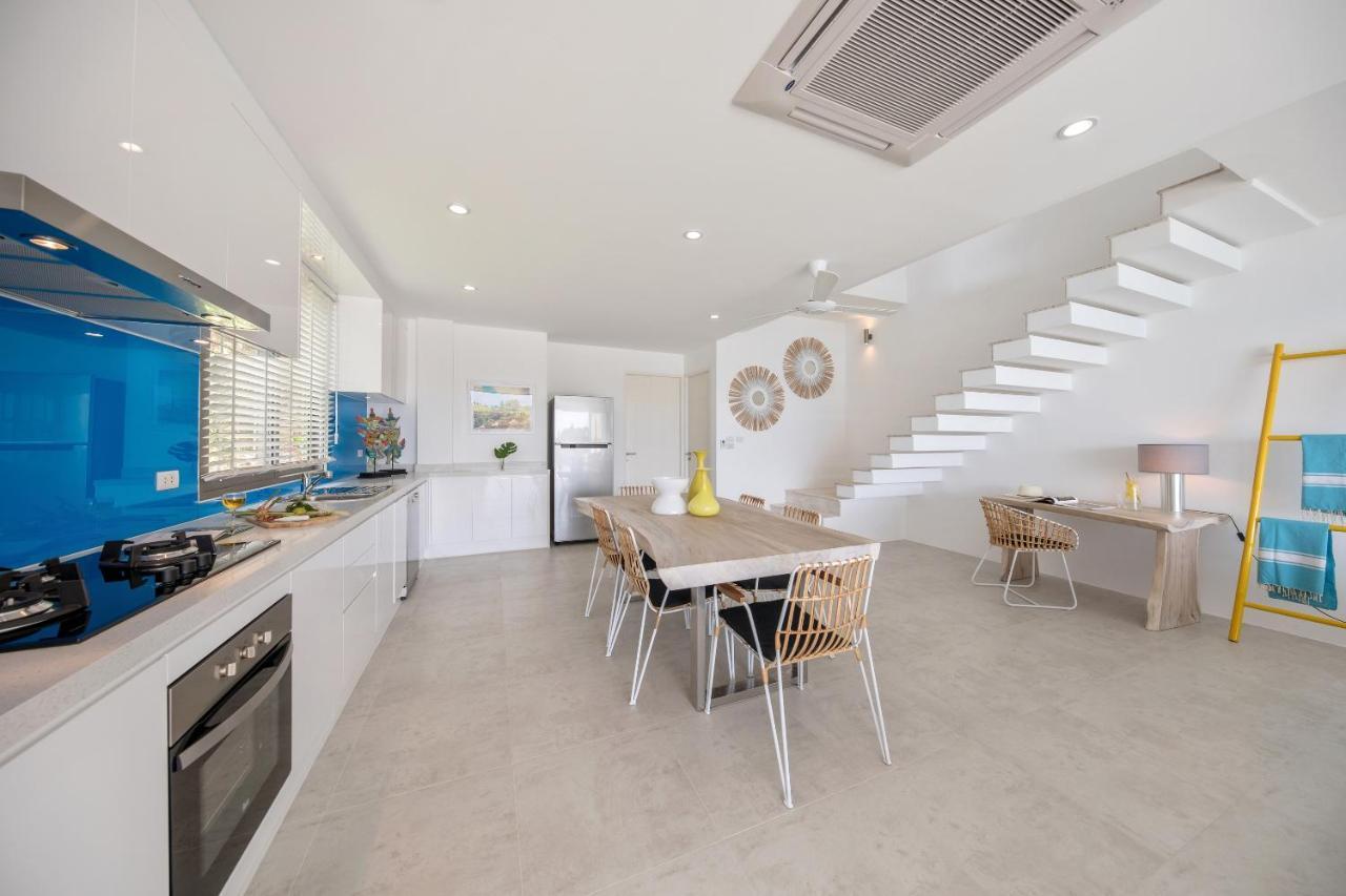 Beachside Villa - B18 - At Bayside Luxury Villas Samrong Bay Beach, 4 Bed 5 Bath, Sea & Sunset Views, Only 200M Walk To The Beach Choeng Mon Exterior foto